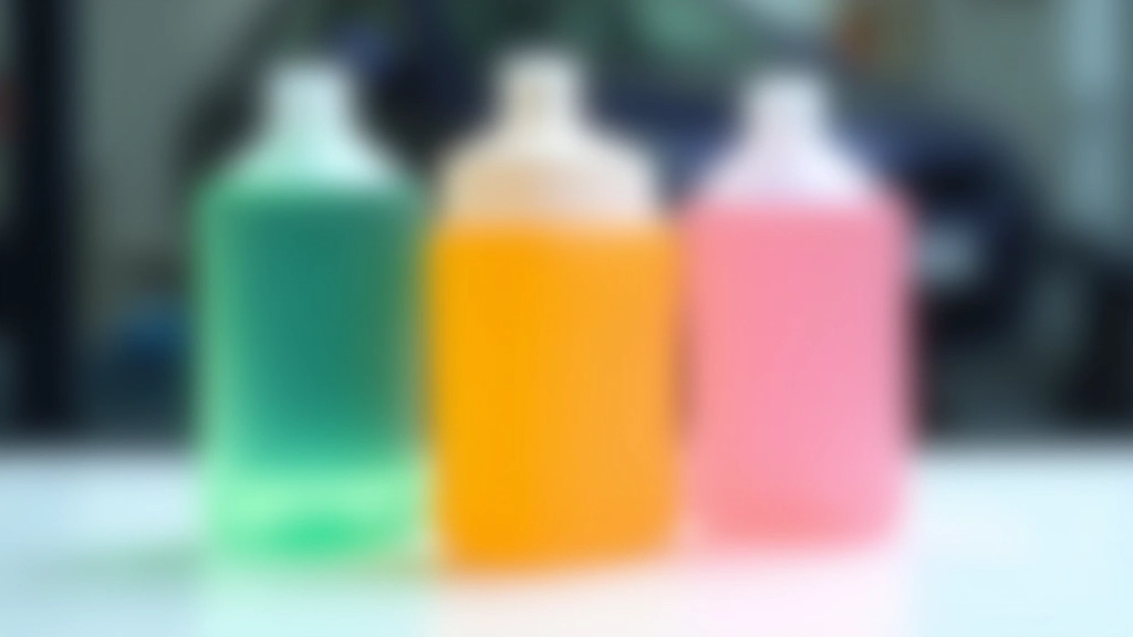 Three different colored coolant bottles displayed side by side showing traditional green, extended-life orange, and pink formulas